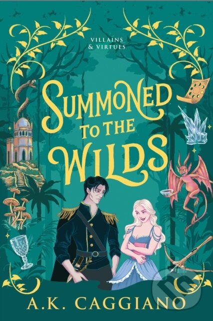 Kniha: Summoned to the Wilds (A.K. Caggiano). Sourcebooks, 2026 Kniha: Summoned to the Wilds (A.K. Caggiano). Sourcebooks, 2026