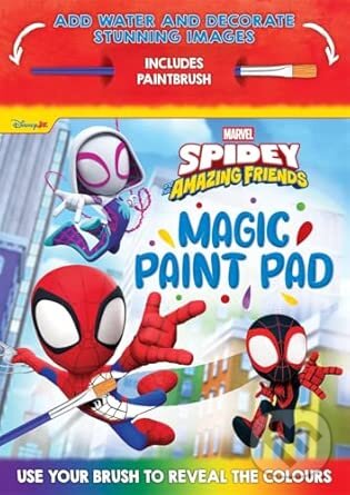 Kniha: Marvel Spidey & His Amazing Friends: Magic Paint Pad (Marvel Entertainment International Ltd). Bonnier Books, 2025 Kniha: Marvel Spidey & His Amazing Friends: Magic Paint Pad (Marvel Entertainment International Ltd). Bonnier Books, 2025