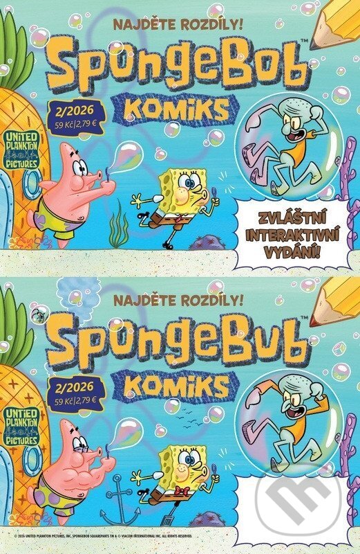 Kniha: SpongeBob 2/2026 (různí). Crew, 2026 Kniha: SpongeBob 2/2026 (různí). Crew, 2026