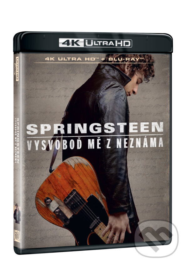 Film: Springsteen: Vysvoboď mě z neznáma (Scott Cooper) (UltraHDBlu-ray). Magicbox, 2026 Film: Springsteen: Vysvoboď mě z neznáma (Scott Cooper) (UltraHDBlu-ray). Magicbox, 2026