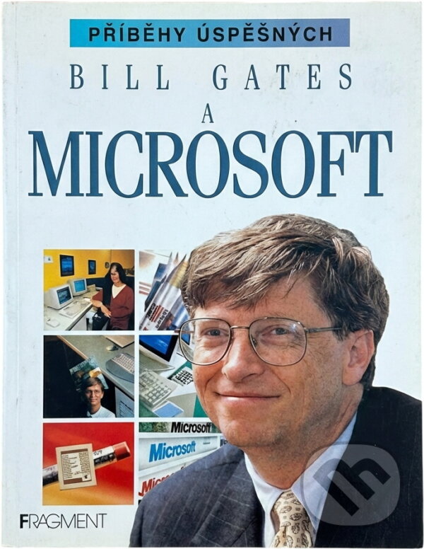 Kniha: Bill Gates a Microsoft (David Marshall). Fragment, 1996 Kniha: Bill Gates a Microsoft (David Marshall). Fragment, 1996