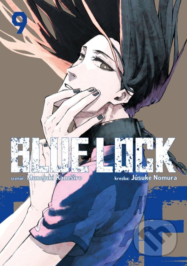 Kniha: Blue Lock 9 (česky) (Muneyuki Kaneshiro). Crew, 2026 Kniha: Blue Lock 9 (česky) (Muneyuki Kaneshiro). Crew, 2026