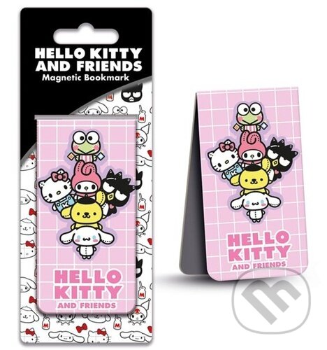 Magnetická záložka Hello Kitty a přátelé (EPEE). EPEE, 2026 Magnetická záložka Hello Kitty a přátelé (EPEE). EPEE, 2026