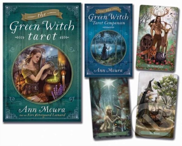 Kniha: The Green Witch Tarot (Ann Moura). Llewellyn Publications, 2015 Kniha: The Green Witch Tarot (Ann Moura). Llewellyn Publications, 2015