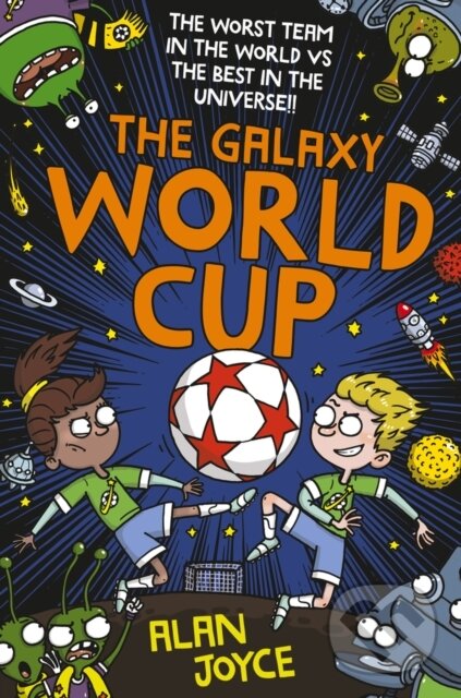 Kniha: The Galaxy World Cup (Alan Joyce). Chicken House, 2026 Kniha: The Galaxy World Cup (Alan Joyce). Chicken House, 2026