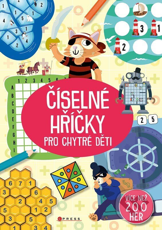 Kniha: Číselné hříčky pro chytré děti (Autorský kolektiv). CPRESS, 2026 Kniha: Číselné hříčky pro chytré děti (Autorský kolektiv). CPRESS, 2026