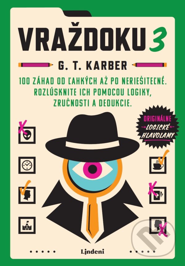 Kniha: Vraždoku 3 (G.T. Karber). Lindeni, 2026 Kniha: Vraždoku 3 (G.T. Karber). Lindeni, 2026