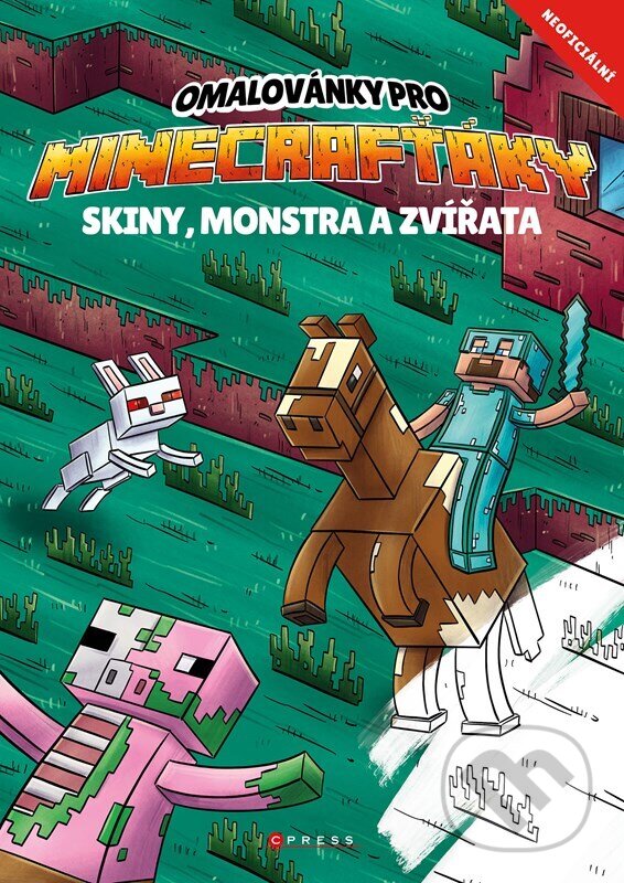 Kniha: Omalovánky pro Minecrafťáky (Pavla Navrátilová Filip). CPRESS, 2026 Kniha: Omalovánky pro Minecrafťáky (Pavla Navrátilová Filip). CPRESS, 2026