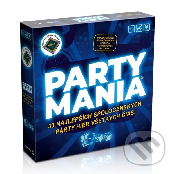 Společenská hra: Hra Partymania Standard Drinking SK (Trefl). Trefl, 2026 Společenská hra: Hra Partymania Standard Drinking SK (Trefl). Trefl, 2026