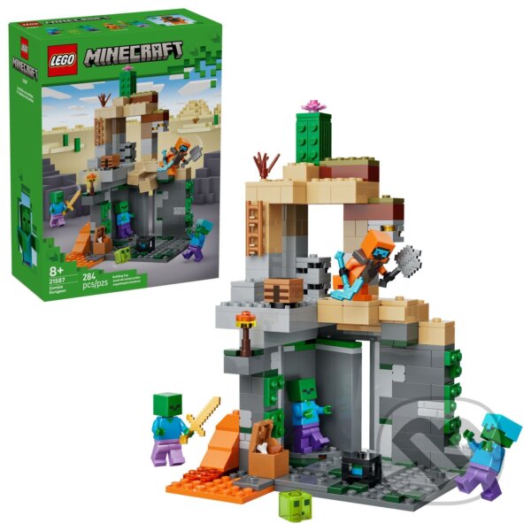 Společenská hra: LEGO® Minecraft™ 21587 Zombie kobka (LEGO). LEGO Společenská hra: LEGO® Minecraft™ 21587 Zombie kobka (LEGO). LEGO