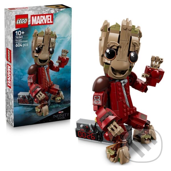 Společenská hra: LEGO® Marvel 76341 Groot v kombinéze Ničiteľov (LEGO). LEGO Společenská hra: LEGO® Marvel 76341 Groot v kombinéze Ničiteľov (LEGO). LEGO
