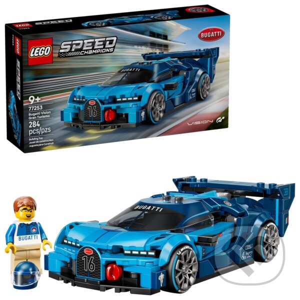 Společenská hra: LEGO® Speed Champions 77253 Hyperšportové auto Bugatti Vision GT (LEGO). LEGO Společenská hra: LEGO® Speed Champions 77253 Hyperšportové auto Bugatti Vision GT (LEGO). LEGO