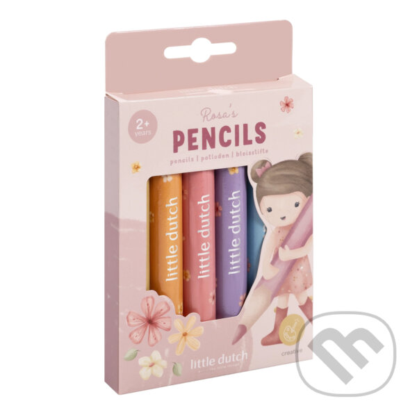 Pastelky 6 ks Rosa (Little Dutch). Little Dutch, 2026 Pastelky 6 ks Rosa (Little Dutch). Little Dutch, 2026