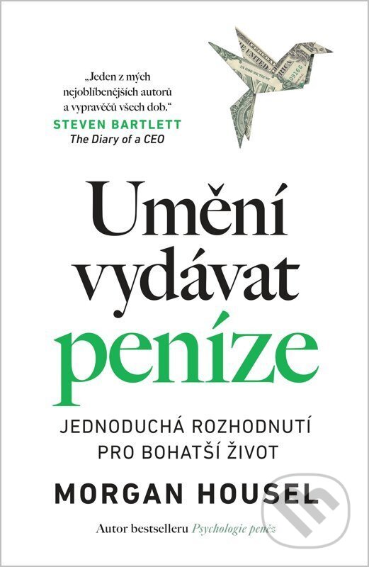 Kniha: Umění vydávat peníze (Morgan Housel). AURORA, 2026 Kniha: Umění vydávat peníze (Morgan Housel). AURORA, 2026