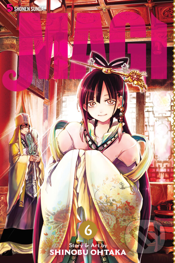 Kniha: Magi: The Labyrinth of Magic 6 (Shinobu Ohtaka). Viz Media, 2014 Kniha: Magi: The Labyrinth of Magic 6 (Shinobu Ohtaka). Viz Media, 2014