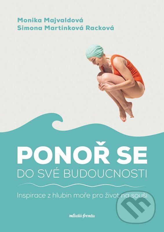 Kniha: Ponoř se do své budoucnosti (Monika Majvaldová a Simona Martínková Racková). Mladá fronta, 2026 Kniha: Ponoř se do své budoucnosti (Monika Majvaldová a Simona Martínková Racková). Mladá fronta, 2026
