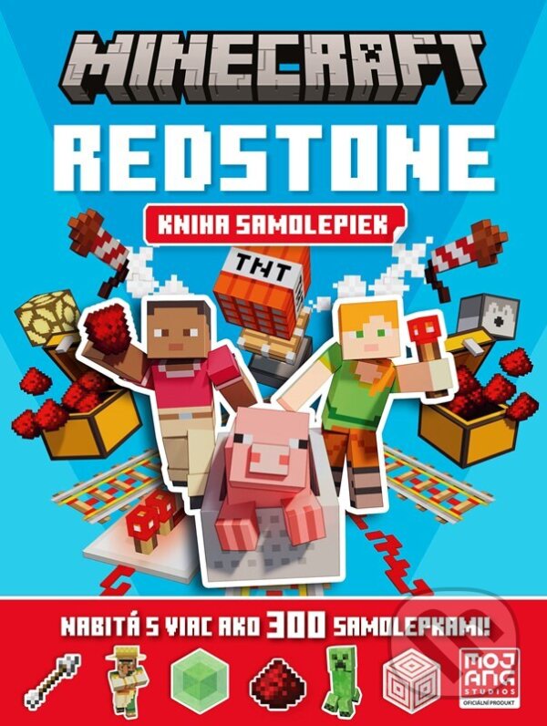 Kniha: Minecraft: Redstone - Kniha samolepiek (Autorský kolektiv). Alicanto, 2026 Kniha: Minecraft: Redstone - Kniha samolepiek (Autorský kolektiv). Alicanto, 2026