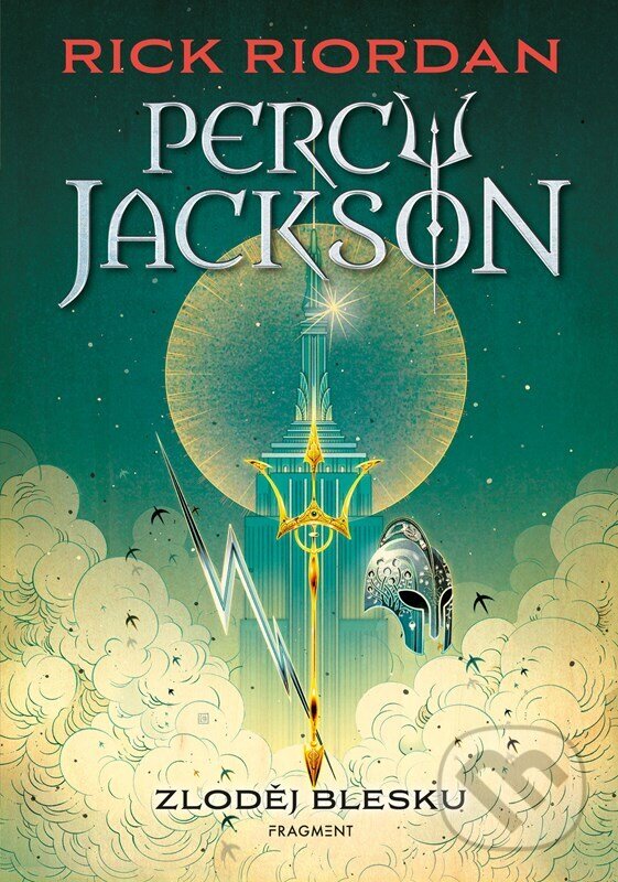 Kniha: Percy Jackson - Zloděj blesku (Rick Riordan). Nakladatelství Fragment, 2026 Kniha: Percy Jackson - Zloděj blesku (Rick Riordan). Nakladatelství Fragment, 2026