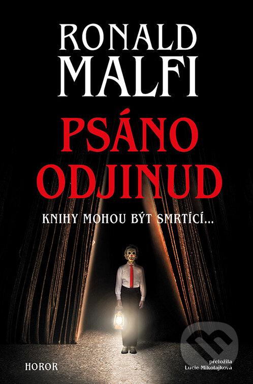 E-kniha: Psáno odjinud (Ronald Malfi). Fobos, 2026 E-kniha: Psáno odjinud (Ronald Malfi). Fobos, 2026
