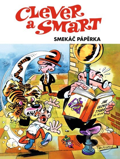 Kniha: Clever a Smart: Smekáč Pápěrka (Francisco Ibánez). Crew, 2026 Kniha: Clever a Smart: Smekáč Pápěrka (Francisco Ibánez). Crew, 2026