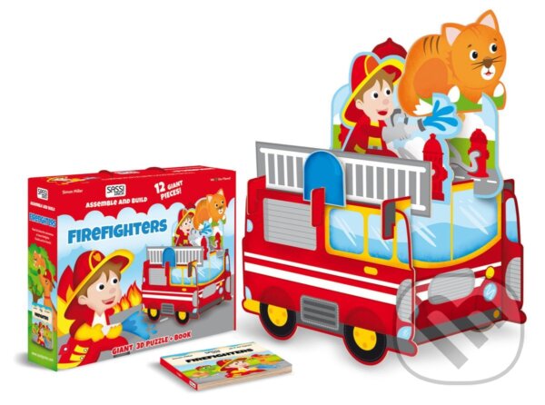 Puzzle: Ekopuzzle 3D Hasiči (-). Ditipo a.s., 2018 Puzzle: Ekopuzzle 3D Hasiči (-). Ditipo a.s., 2018