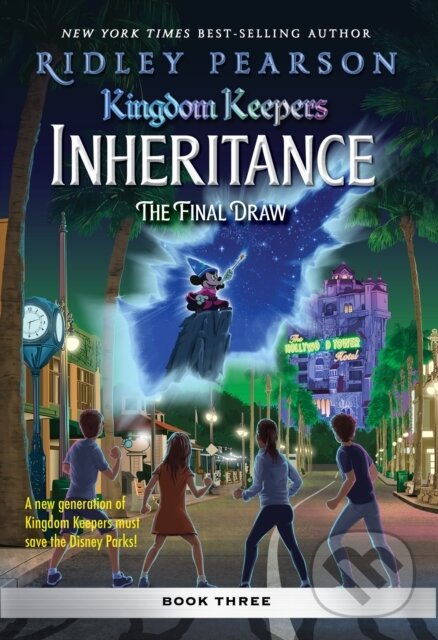 Kniha: Kingdom Keepers: Inheritance: The Final Draw (Ridley Pearson). Hyperion, 2026 Kniha: Kingdom Keepers: Inheritance: The Final Draw (Ridley Pearson). Hyperion, 2026