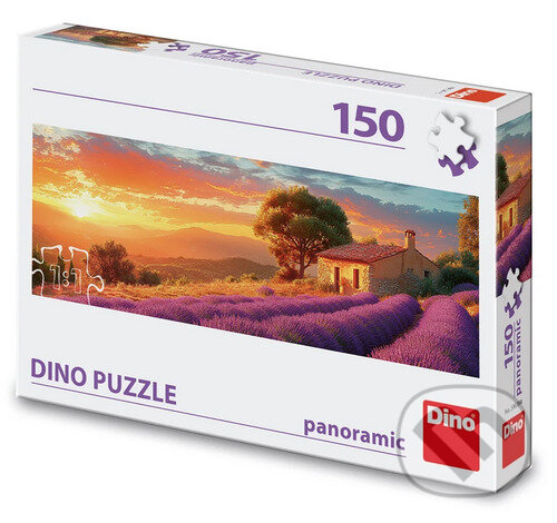 Puzzle: Puzzle 150 panoramic: Úchvatná krajina (Dino). Dino, 2026 Puzzle: Puzzle 150 panoramic: Úchvatná krajina (Dino). Dino, 2026