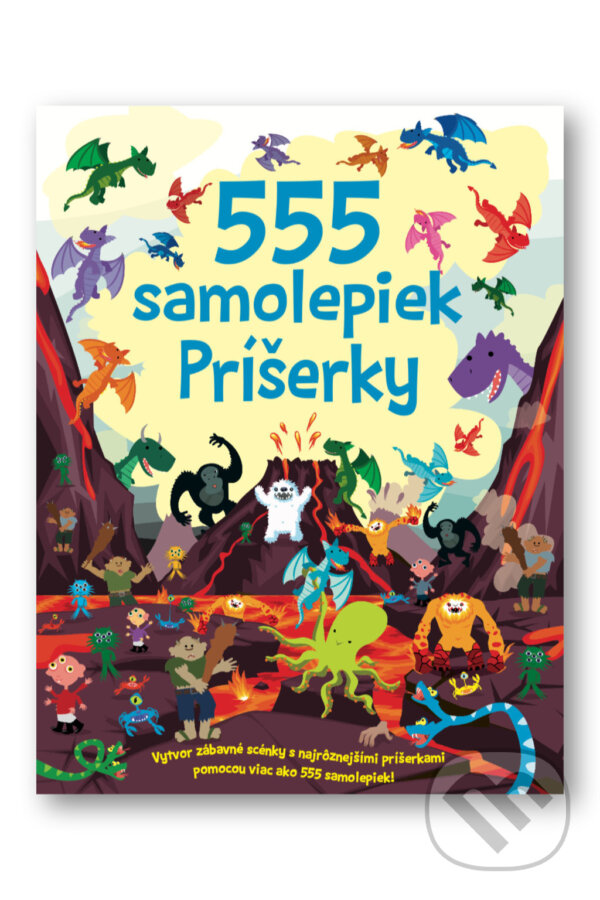 Kniha: 555 samolepiek: Príšerky (Oakley Graham). Svojtka&Co., 2026 Kniha: 555 samolepiek: Príšerky (Oakley Graham). Svojtka&Co., 2026