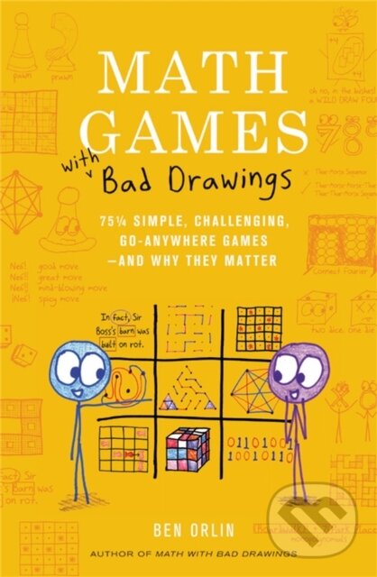 Kniha: Math Games with Bad Drawings (Ben Orlin). , 2022 Kniha: Math Games with Bad Drawings (Ben Orlin). , 2022