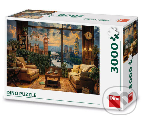 Puzzle: Puzzle 3000: Malovaný Londýn (Dino). Dino, 2026 Puzzle: Puzzle 3000: Malovaný Londýn (Dino). Dino, 2026