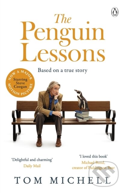 Kniha: The Penguin Lessons (Tom Michell). Penguin Books, 2025 Kniha: The Penguin Lessons (Tom Michell). Penguin Books, 2025