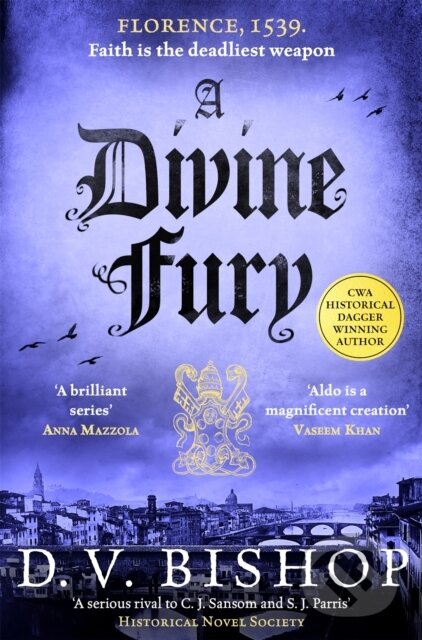Kniha: A Divine Fury (D. V. Bishop). Pan Books, 2025 Kniha: A Divine Fury (D. V. Bishop). Pan Books, 2025