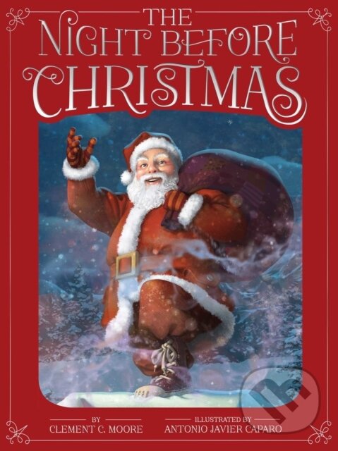 Kniha: Night Before Christmas (Clement C. Moore). , 2021 Kniha: Night Before Christmas (Clement C. Moore). , 2021