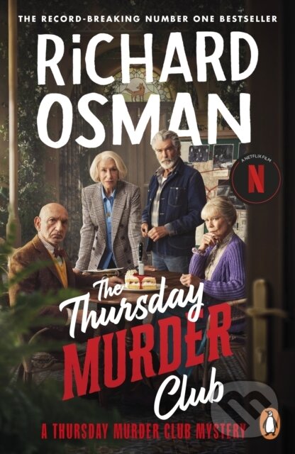 Kniha: The Thursday Murder Club (Richard Osman). Penguin Books, 2025 Kniha: The Thursday Murder Club (Richard Osman). Penguin Books, 2025