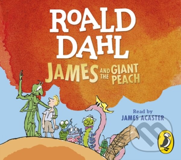 Kniha: James and the Giant Peach (Roald Dahl). Puffin Books, 2022 Kniha: James and the Giant Peach (Roald Dahl). Puffin Books, 2022