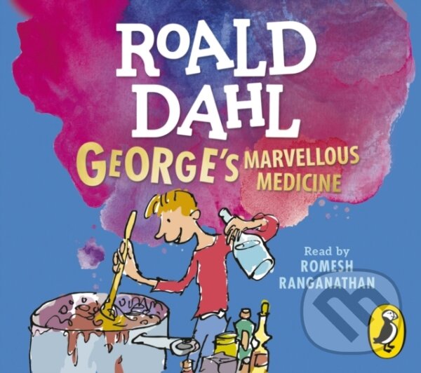 Kniha: George's Marvellous Medicine (Roald Dahl). Puffin Books, 2022 Kniha: George's Marvellous Medicine (Roald Dahl). Puffin Books, 2022