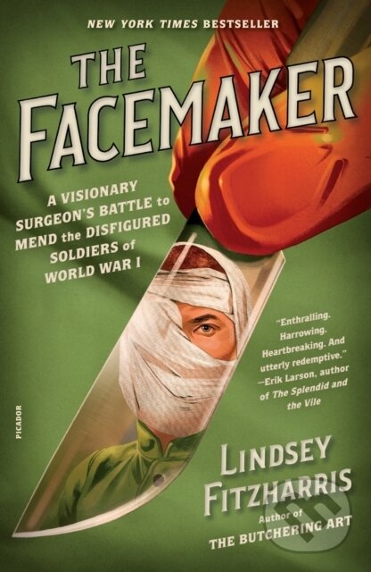 Kniha: The Facemaker (Lindsey Fitzharris). , 2023 Kniha: The Facemaker (Lindsey Fitzharris). , 2023