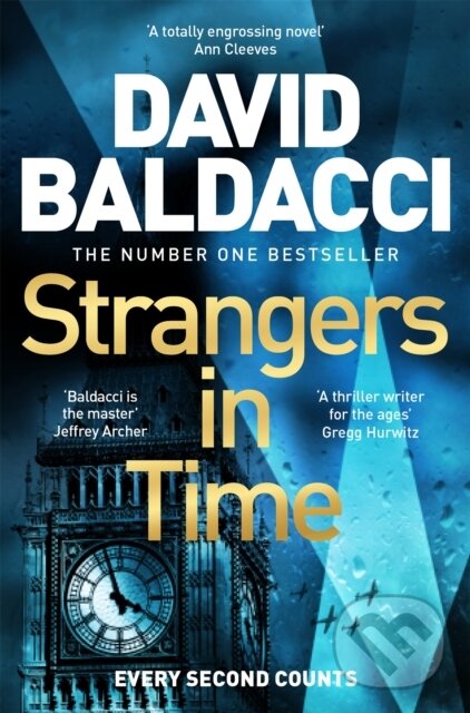 Kniha: Strangers in Time (David Baldacci). Pan Books, 2025 Kniha: Strangers in Time (David Baldacci). Pan Books, 2025