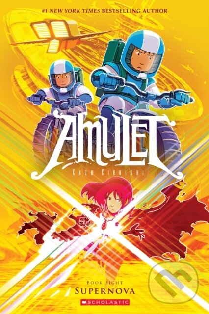 Kniha: Supernova (Kibuishi Kazu). Scholastic, 2022 Kniha: Supernova (Kibuishi Kazu). Scholastic, 2022