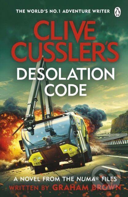 Kniha: Clive Cussler’s Desolation Code (Graham Brown). Penguin Books, 2025 Kniha: Clive Cussler’s Desolation Code (Graham Brown). Penguin Books, 2025