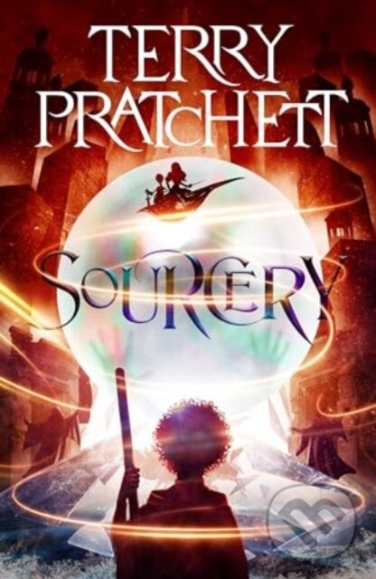 Kniha: Sourcery (Terry Pratchett). HarperCollins, 2024 Kniha: Sourcery (Terry Pratchett). HarperCollins, 2024
