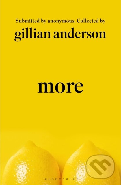 Kniha: More (Gillian Anderson). Bloomsbury, 2026 Kniha: More (Gillian Anderson). Bloomsbury, 2026
