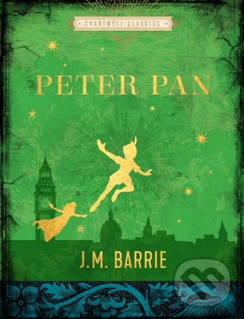 Kniha: Peter Pan (J.M. Barrie). Chartwell Books, 2022 Kniha: Peter Pan (J.M. Barrie). Chartwell Books, 2022