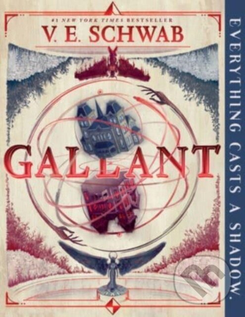 Kniha: Gallant (V. E. Schwab). Greenwillow Books, 2023 Kniha: Gallant (V. E. Schwab). Greenwillow Books, 2023