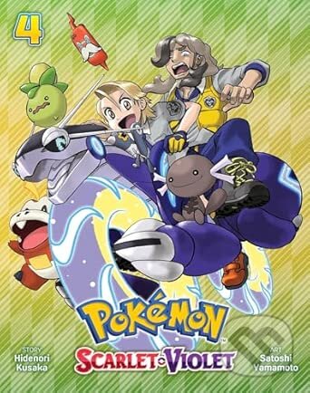 Kniha: Pokemon: Scarlet & Violet, Vol. 4 (Hidenori Kusaka). Viz Media, 2026 Kniha: Pokemon: Scarlet & Violet, Vol. 4 (Hidenori Kusaka). Viz Media, 2026
