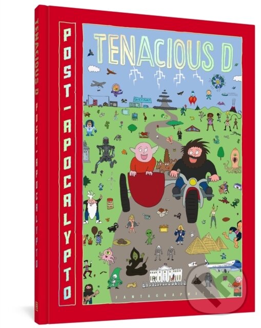 Kniha: Post-Apocalypto: The Graphic Novel (Jack Black, Tenacious D a Kyle Gass). Fantagraphics, 2020 Kniha: Post-Apocalypto: The Graphic Novel (Jack Black, Tenacious D a Kyle Gass). Fantagraphics, 2020