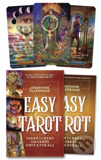 Kniha: Easy Tarot (Ciro Marchetti a Josephine Ellershaw). Llewellyn Publications, 2025 Kniha: Easy Tarot (Ciro Marchetti a Josephine Ellershaw). Llewellyn Publications, 2025