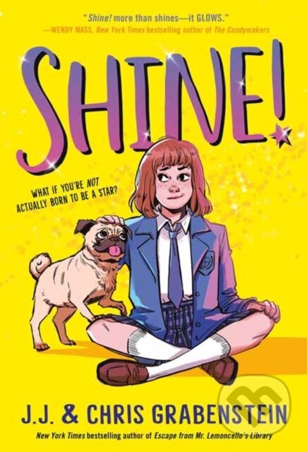 Kniha: Shine! (Chris Grabenstein a J.J. Grabenstein). Alfred A. Knopf, 2021 Kniha: Shine! (Chris Grabenstein a J.J. Grabenstein). Alfred A. Knopf, 2021