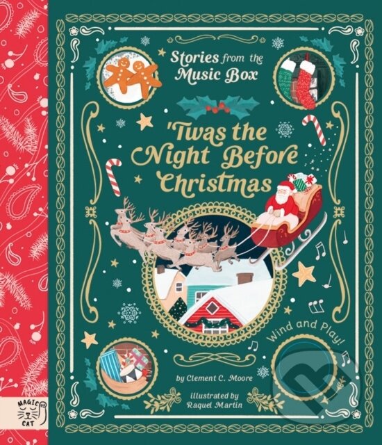 Kniha: Twas the Night Before Christmas (Clement C. Moore). Magic Cat, 2021 Kniha: Twas the Night Before Christmas (Clement C. Moore). Magic Cat, 2021