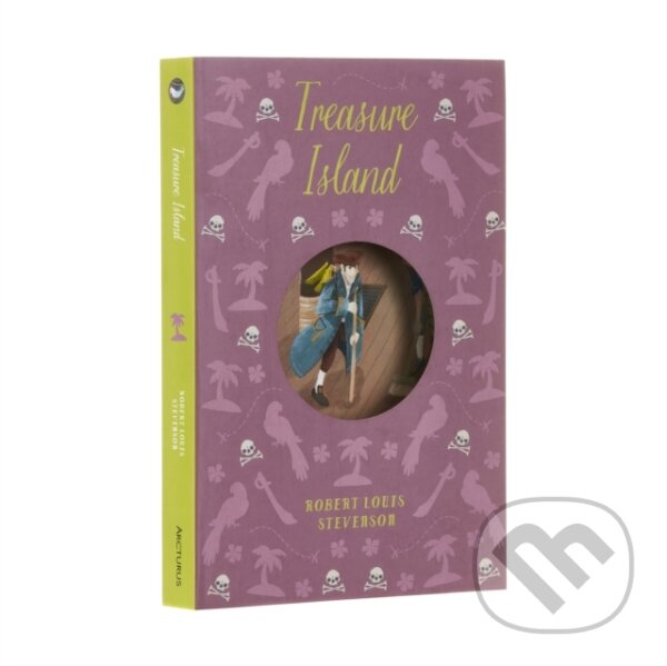 Kniha: Treasure Island (Robert Louis Stevenson). Arcturus, 2021 Kniha: Treasure Island (Robert Louis Stevenson). Arcturus, 2021